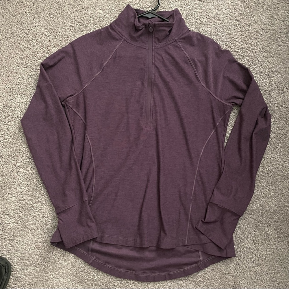 Womens Quarter Zip Pull Over
